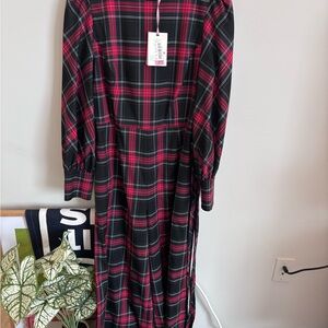 Alex Marie Plaid jumpsuit
